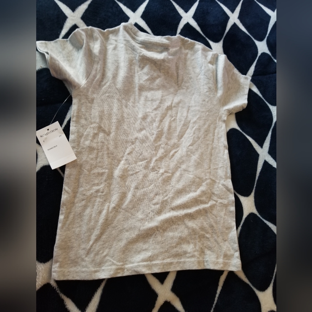 Nordstrom grey shirt size 7